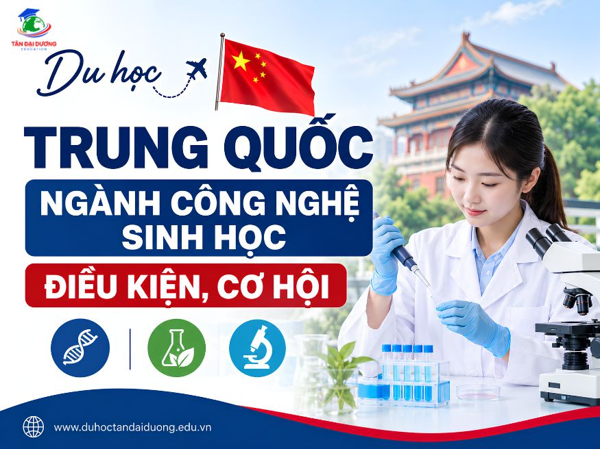 Vì sao nên chọn Trung Quốc để học ngành công nghệ sinh học?
