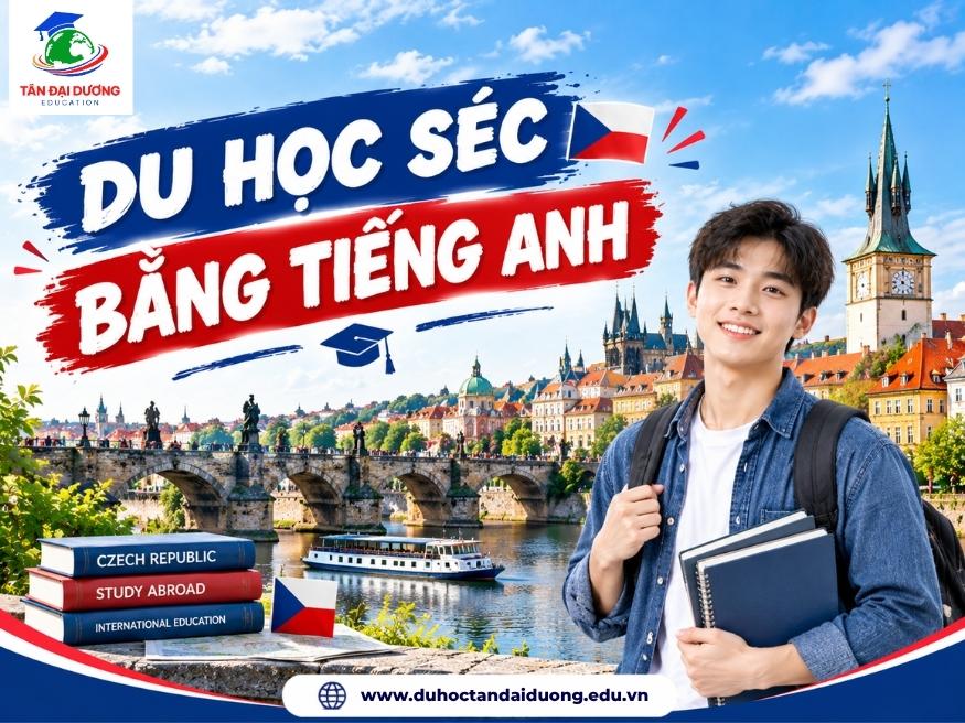 Du học Séc bằng tiếng Anh: Điều kiện, chi phí