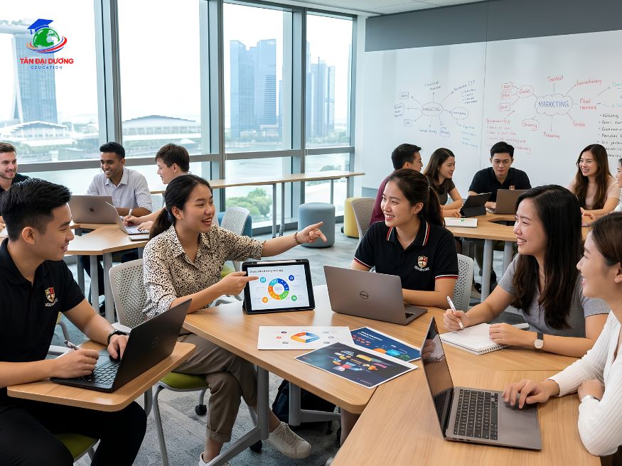 Trường và chương trình du học Singapore ngành Marketing