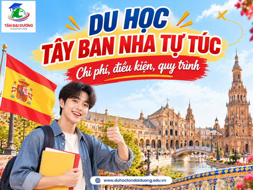 Du học Tây Ban Nha tự túc: Chi phí, điều kiện, quy trình