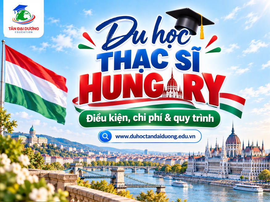 Du học thạc sĩ Hungary: Điều kiện, chi phí & quy trình
