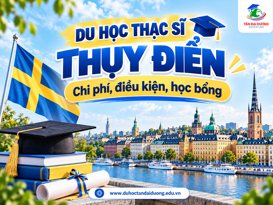 Du học thạc sĩ Thụy Điển: Chi phí, điều kiện, học bổng
