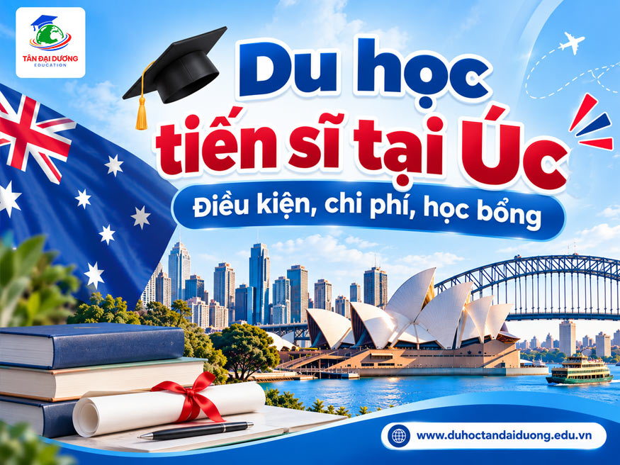 Du học tiến sĩ tại Úc: Điều kiện, chi phí, học bổng