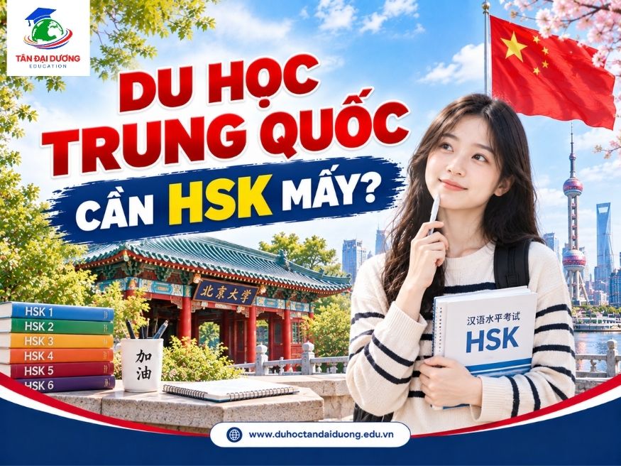 Du học Trung Quốc cần HSK mấy? Điều kiện mới nhất