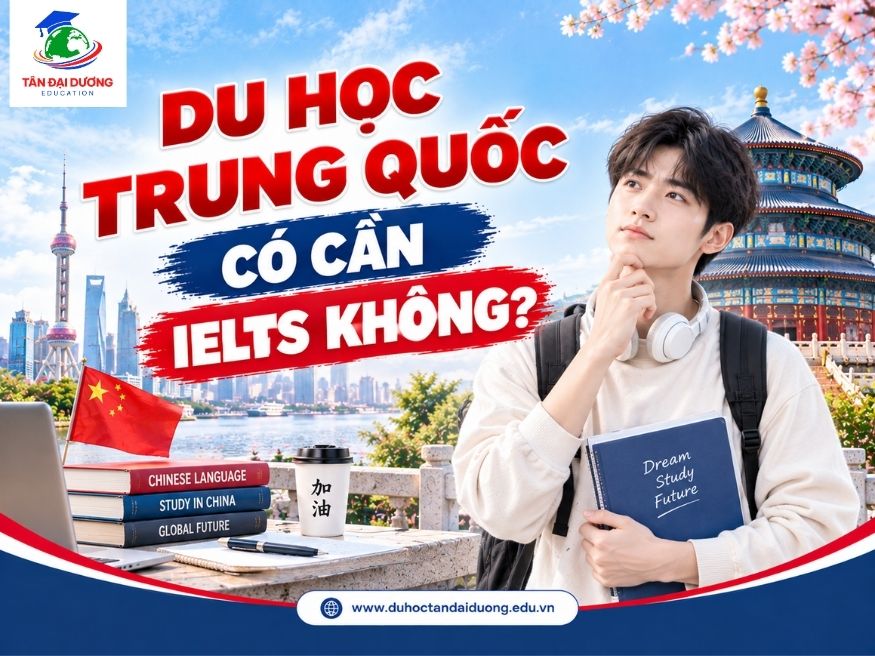 Du học Trung Quốc có cần IELTS không? Du học Tân Đại Dương giải đáp