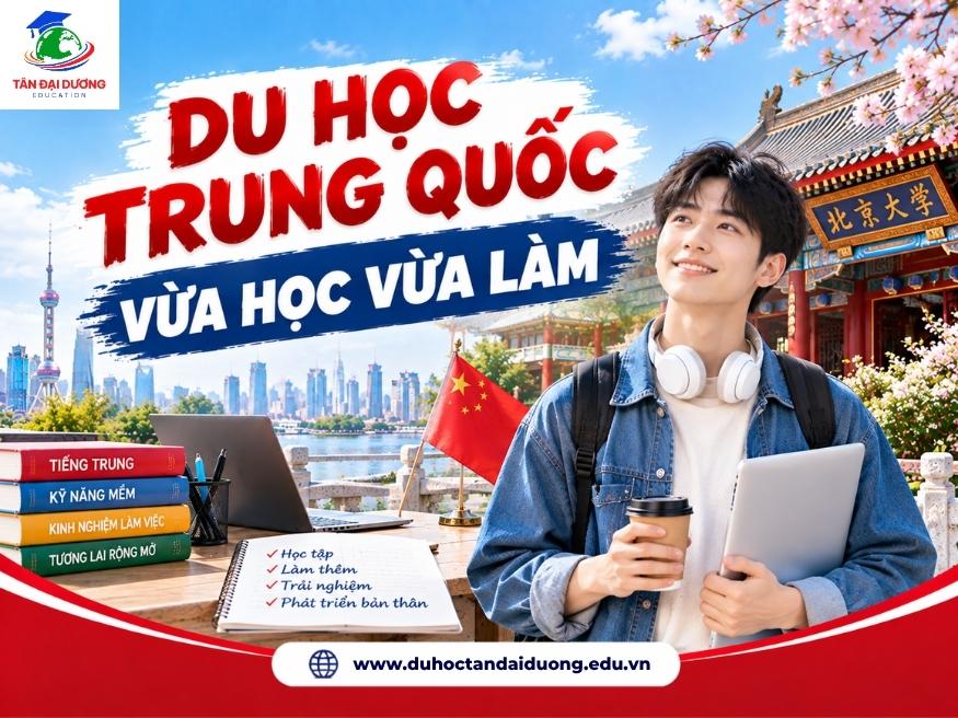Các hình thức du học Trung Quốc vừa học vừa làm