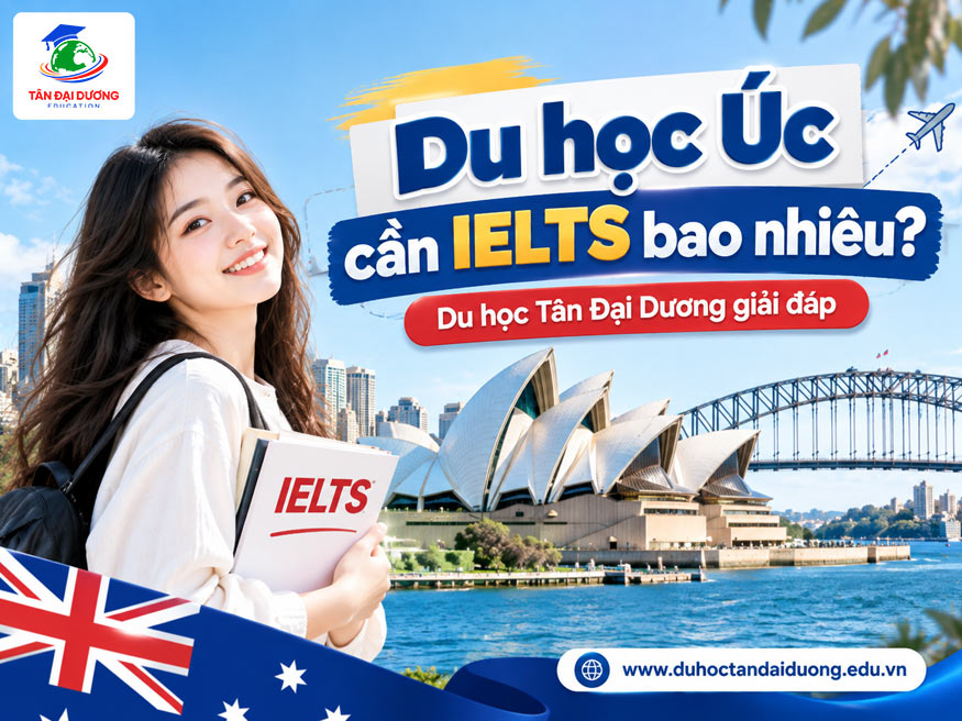 Du học Úc cần IELTS bao nhiêu? Du học Tân Đại Dương giải đáp