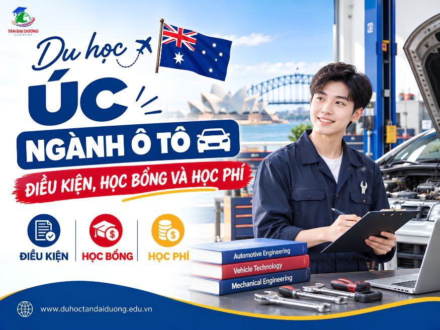 Vì sao chương trình du học Úc ngành ô tô được nhiều bạn trẻ lựa chọn?