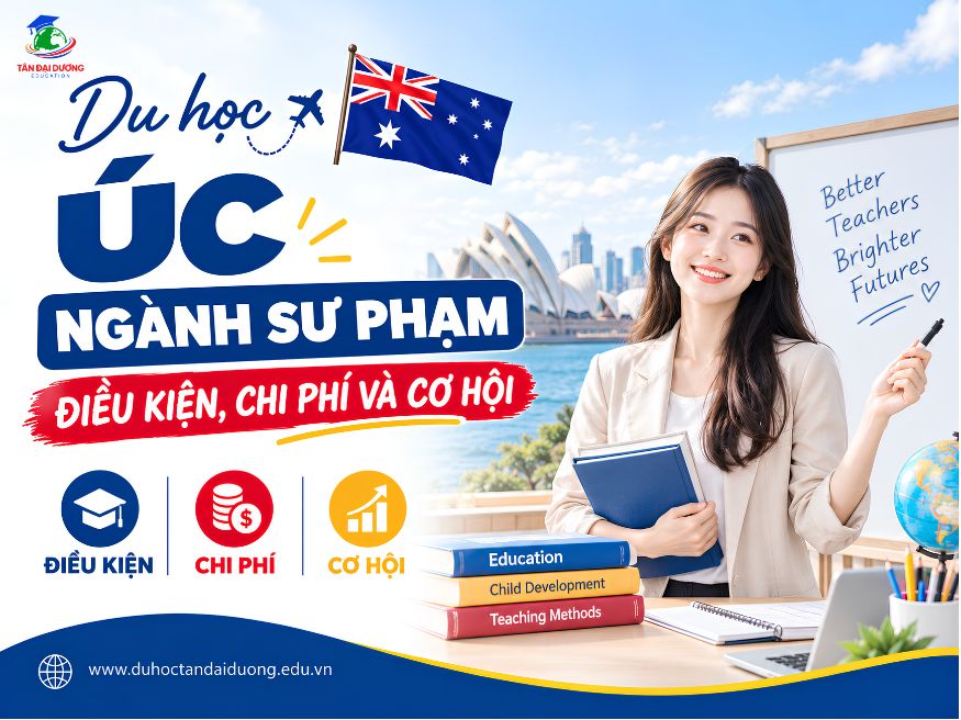 Tại sao nên chọn du học Úc ngành sư phạm?