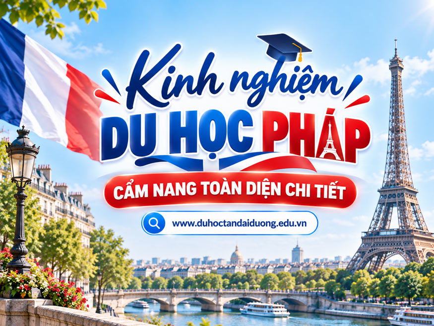 Kinh nghiệm du học Pháp: Cẩm nang toàn diện chi tiết