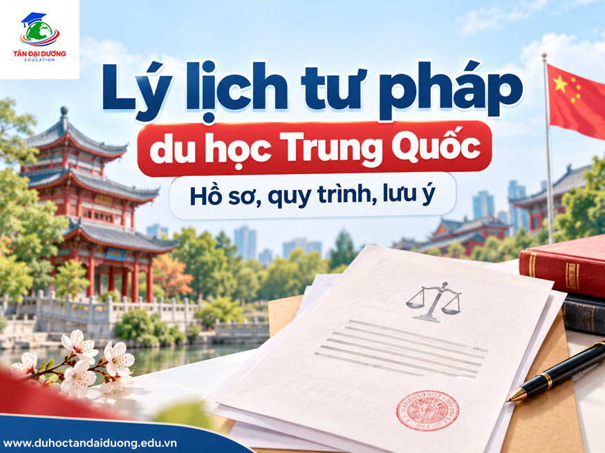 Lý lịch tư pháp du học Trung Quốc: Hồ sơ, quy trình, lưu ý