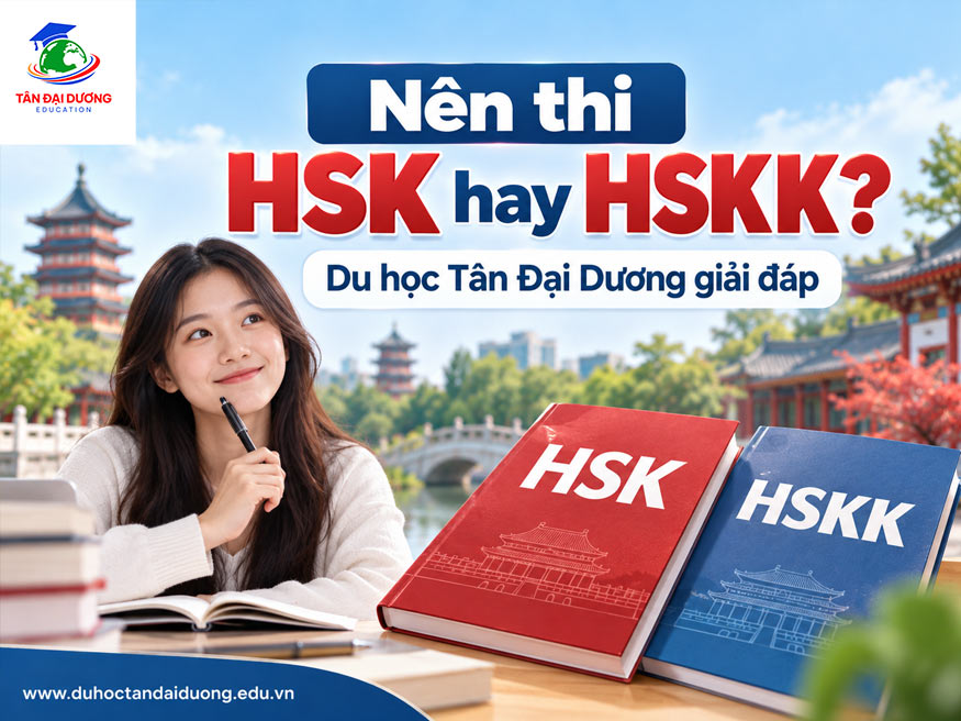 Nên thi HSK hay HSKK? Du học Tân Đại Dương giải đáp
