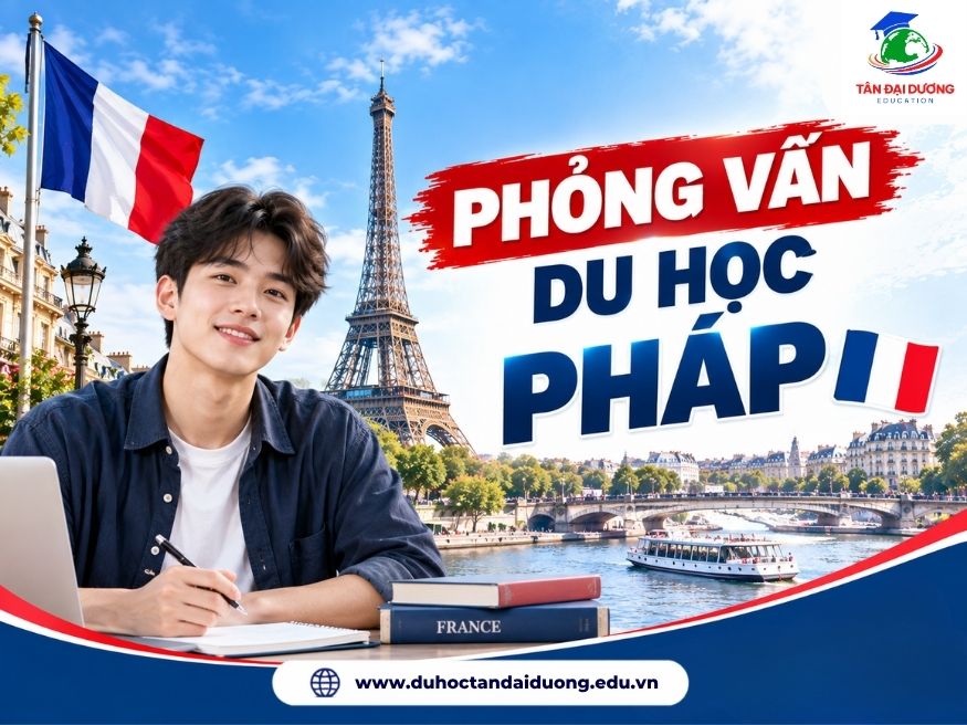 Phỏng vấn du học Pháp: Hồ sơ, quy trình, kinh nghiệm