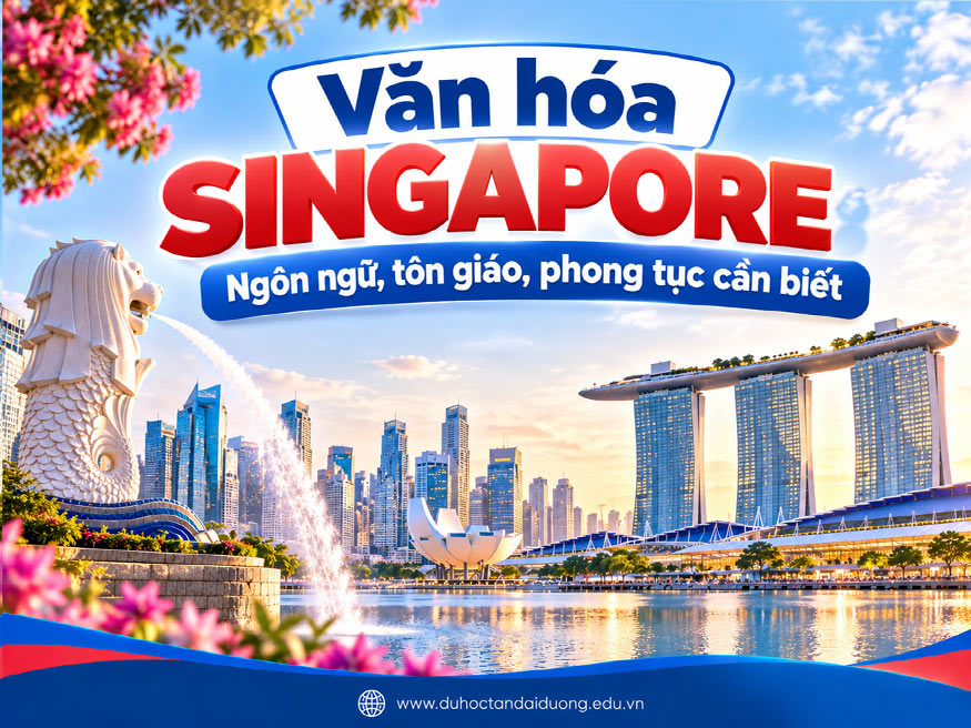 Văn hóa Singapore: Ngôn ngữ, tôn giáo, phong tục cần biết