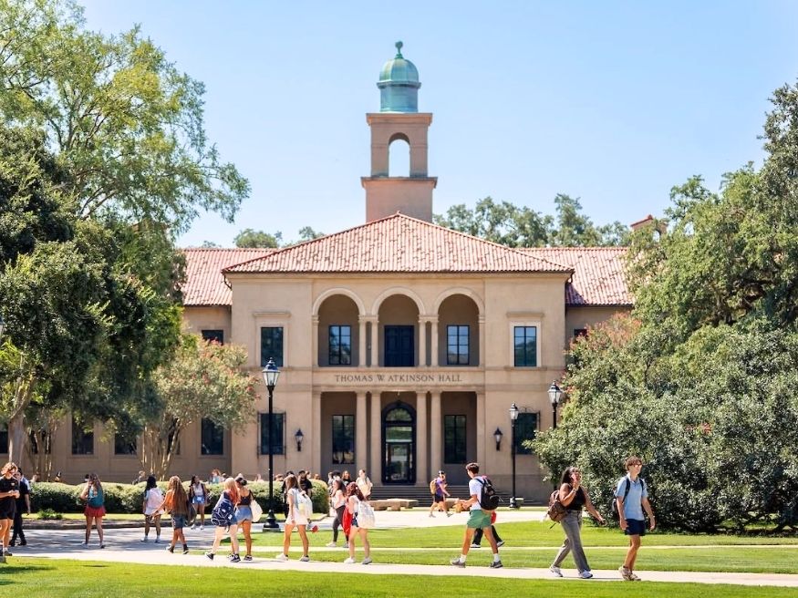 Hướng dẫn nộp hồ sơ vào Louisiana State University