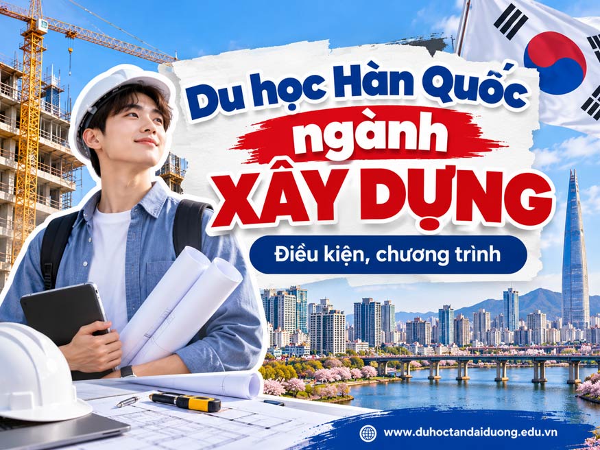 Du học Hàn Quốc ngành xây dựng: Điều kiện, chương trình