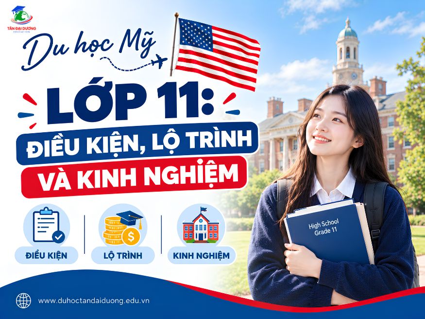 Có thể du học Mỹ lớp 11 không?