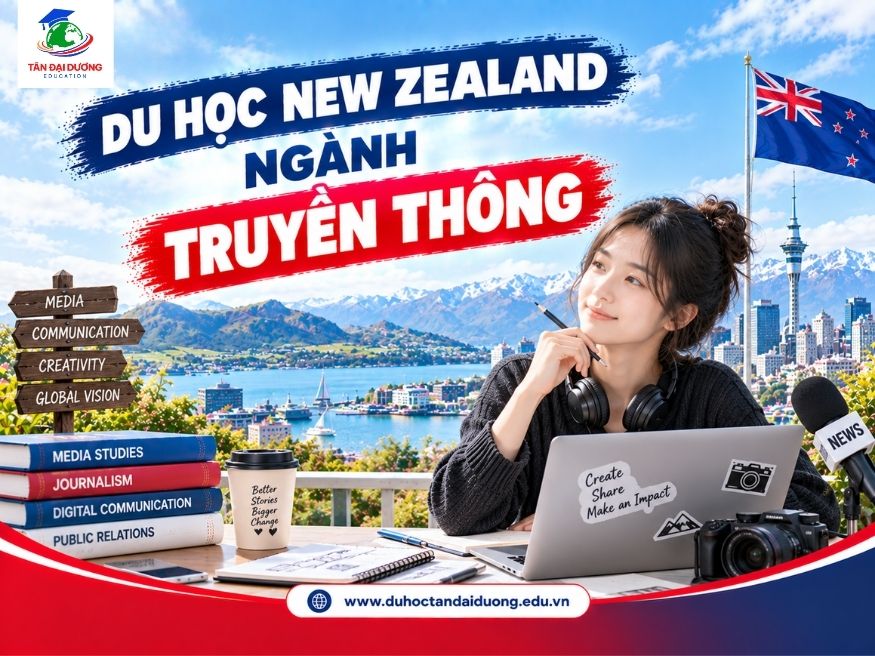 Du học New Zealand ngành truyền thông: Điều kiện, chi phí