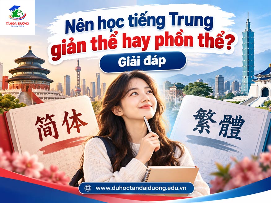 Nên học tiếng Trung giản thể hay phồn thể? Giải đáp